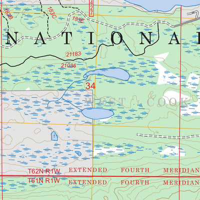 Devil Track Lake, MN FSTopo Preview 2