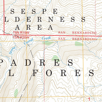 Devils Heart Peak, CA FSTopo Preview 2