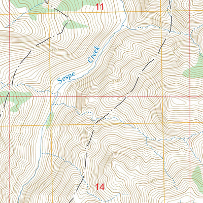 Devils Heart Peak, CA FSTopo Preview 3