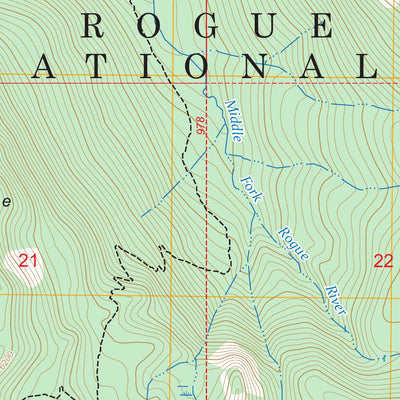 Devils Peak, OR FSTopo Preview 3