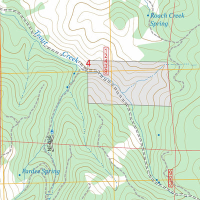 Devine Ridge North, OR FSTopo Preview 3