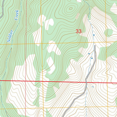 Devine Ridge South, OR FSTopo Preview 3