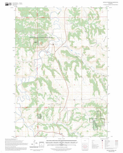 Devils Tower, WY FSTopo Preview 1