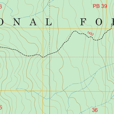Diamond Lake, OR FSTopo Preview 2