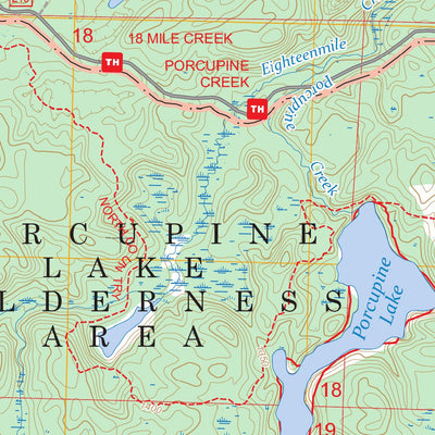 Diamond Lake, WI FSTopo Preview 3