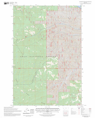 Diamond Point, MT FSTopo Preview 1
