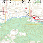 Dick Creek Lakes, WY FSTopo Preview 2