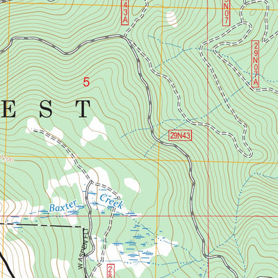 Diamond Mountain, CA FSTopo Preview 3