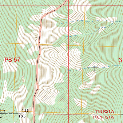 Dick Creek, MT-ID FSTopo Preview 3