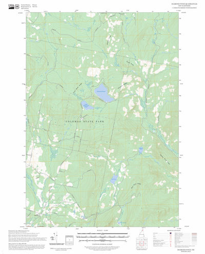 Diamond Pond, NH FSTopo Preview 1