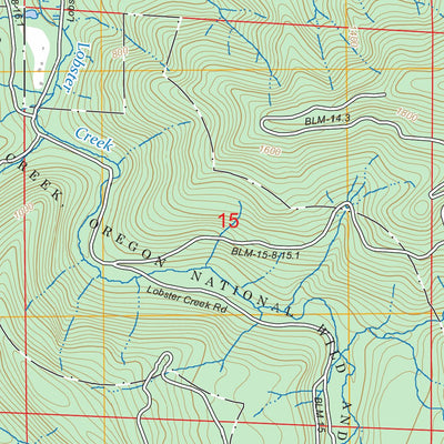 Digger Mountain, OR FSTopo Preview 3