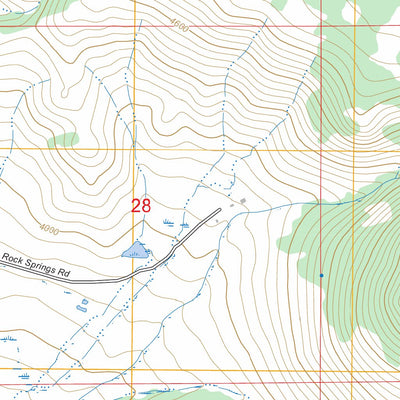 Dewey Gulch, CA FSTopo Preview 2
