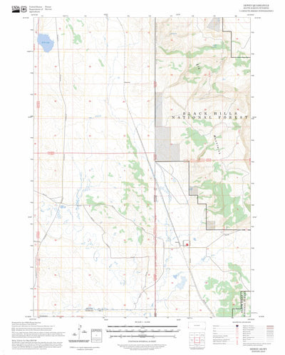 Dewey, SD-WY FSTopo Preview 1