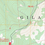 Dillon Mountain, NM FSTopo Preview 2