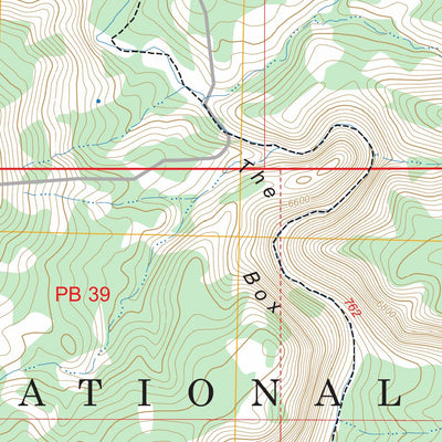 Dillon Mountain, NM FSTopo Preview 3