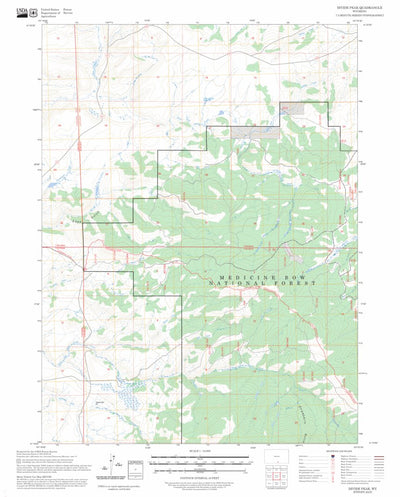 Divide Peak, WY FSTopo Preview 1