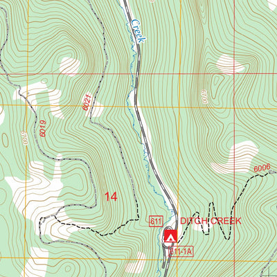 Ditch Creek, SD FSTopo Preview 3