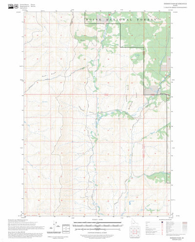 Dodson Pass, ID FSTopo Preview 1