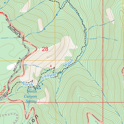 Dog Point, AZ FSTopo Preview 3