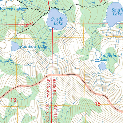 Dogtooth Peak, CA FSTopo Preview 3