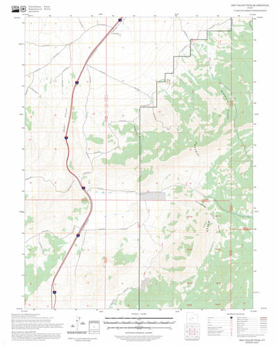Dog Valley Peak, UT FSTopo Preview 1
