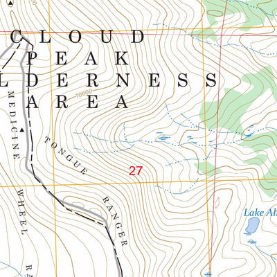 Dome Lake, WY FSTopo Preview 3