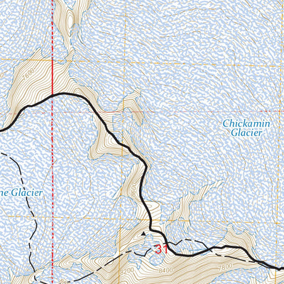 Dome Peak, WA FSTopo Preview 3
