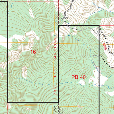 Dolores Point South, CO-UT FSTopo Preview 3