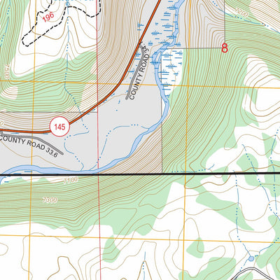Dolores East, CO FSTopo Preview 3
