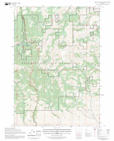 Dooley Mountain, OR FSTopo Preview 1