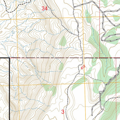 Dos Lomas, NM FSTopo Preview 3