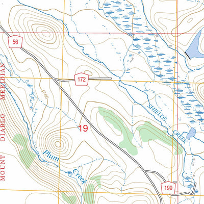 Dorris Reservoir, CA FSTopo Preview 3