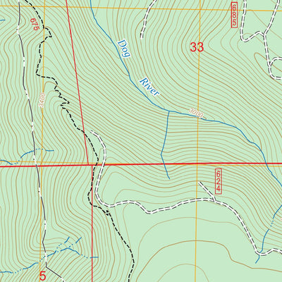 Dog River, OR FSTopo Preview 2
