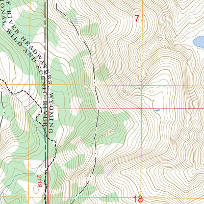 Doubletop Peak, WY FSTopo Preview 3