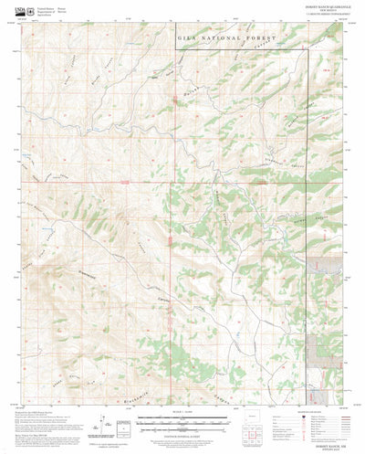 Dorsey Ranch, NM FSTopo Preview 1