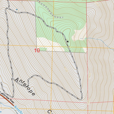 Drews Gap, OR FSTopo Preview 3