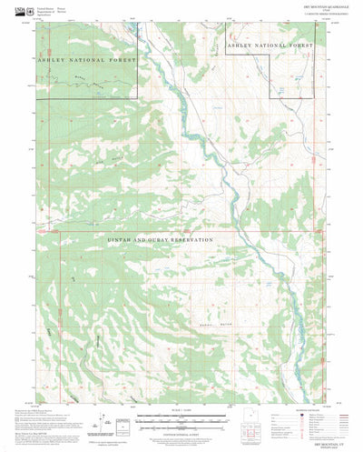 Dry Mountain, UT FSTopo Preview 1