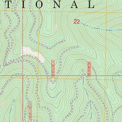 Driveway Peak, MT FSTopo Preview 2