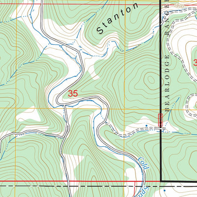 Dry Draw, WY FSTopo Preview 3