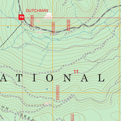 Duck Creek, OR FSTopo Preview 2