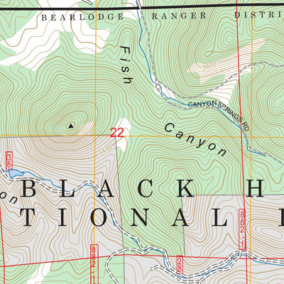 Duling Hill, WY FSTopo Preview 3