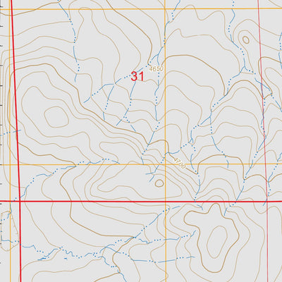 Dugout Creek South, WY FSTopo Preview 2