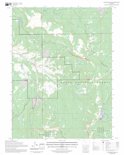 Dunckley Pass, CO FSTopo Preview 1