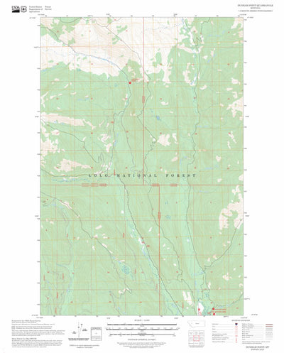 Dunham Point, MT FSTopo Preview 1