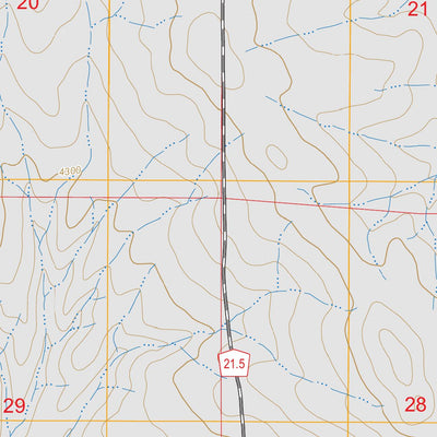 Dupont Creek, WY FSTopo Preview 2