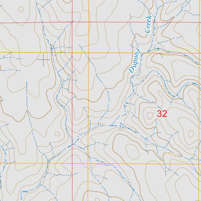 Dupont Creek, WY FSTopo Preview 3