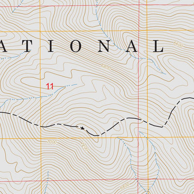Durst Mountain, UT FSTopo Preview 2
