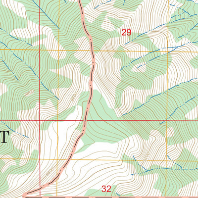 Eagle Creek, WY FSTopo Preview 3