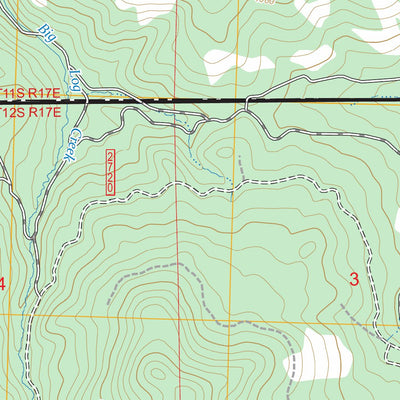 Dutchman Creek, OR FSTopo Preview 2