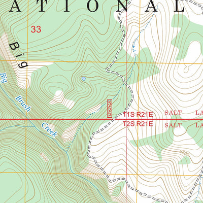 Dyer Mountain, UT FSTopo Preview 2